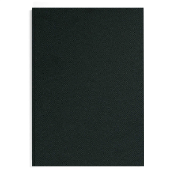 A4 Portrait Sketchbook | 140gsm White Cartridge, 92 Pages | Casebound Black Cover